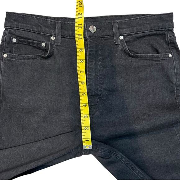 GRLFRND Erin high rise flare jeans in black size 28 - Picture 11 of 12